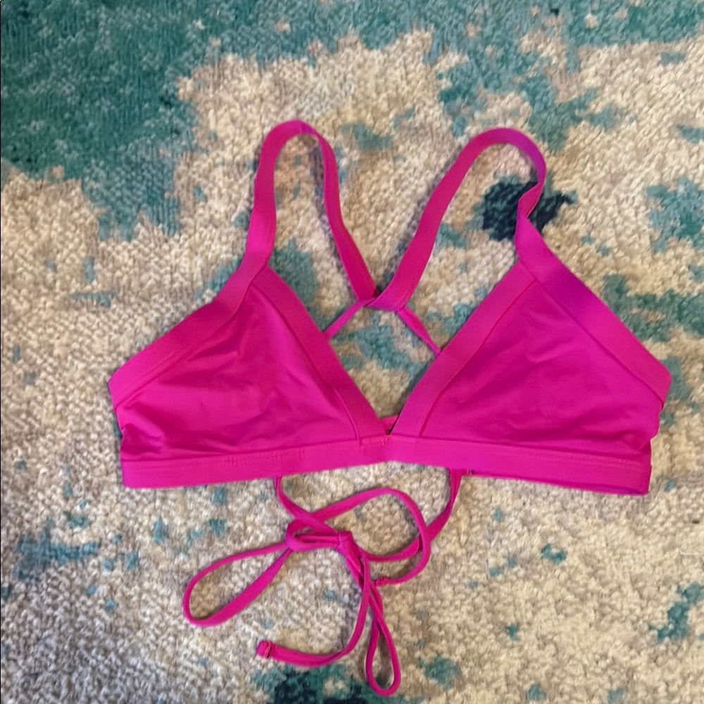 Fleo Pink Bikini Top